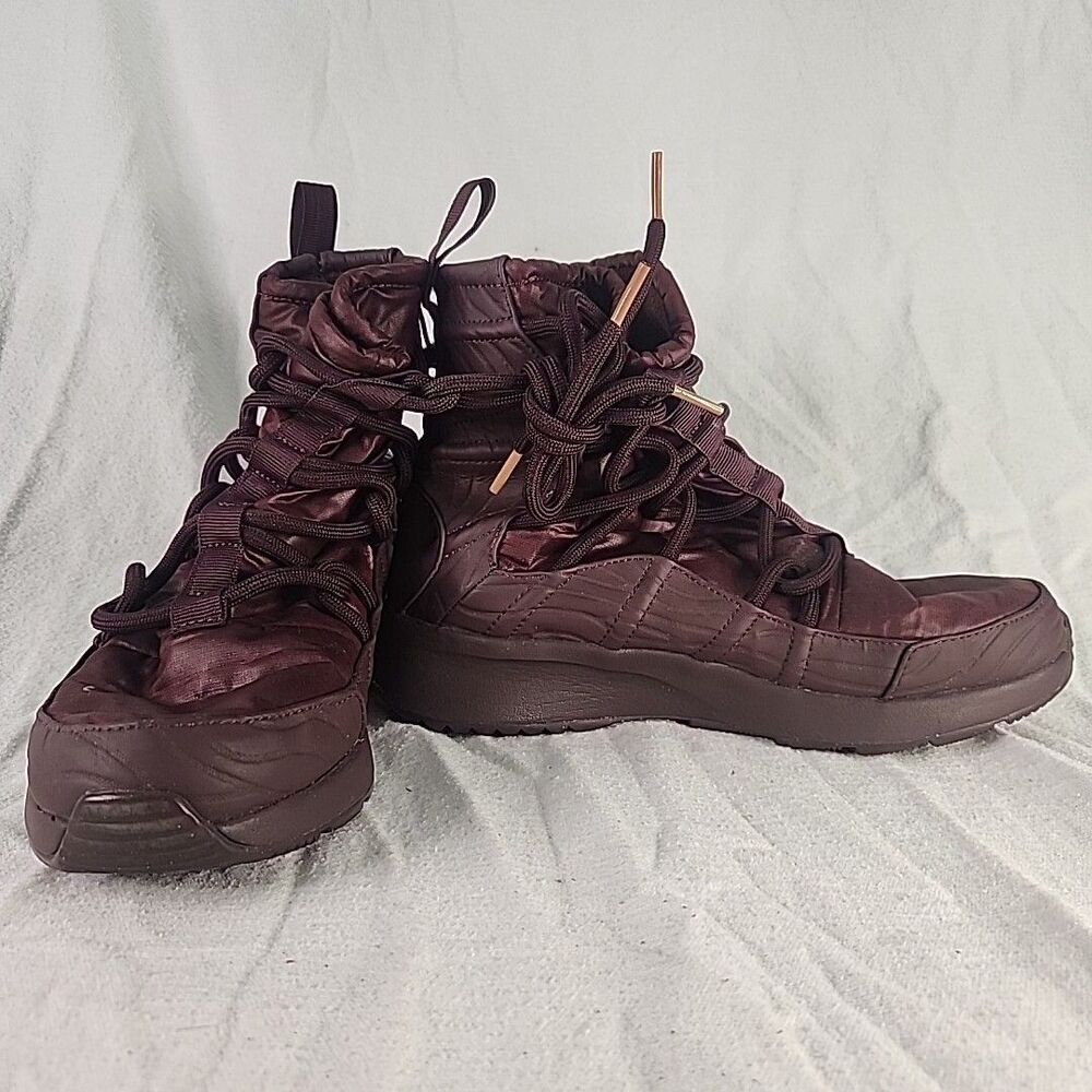 Shoes Boots Nike Women's 7.5 Tanjun High Rise A00355-600 Wine Burgundy Winter